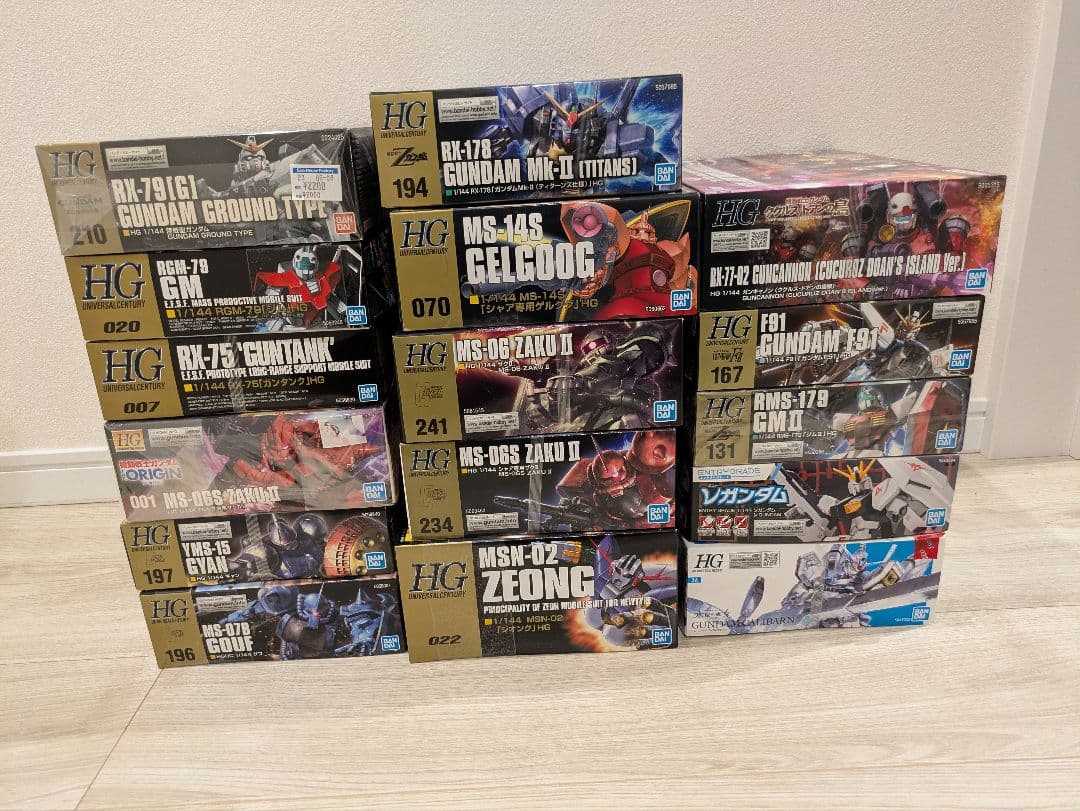 ガンプラ16点セット