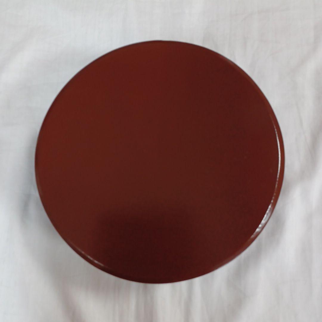 一閑塗四方盆と食籠