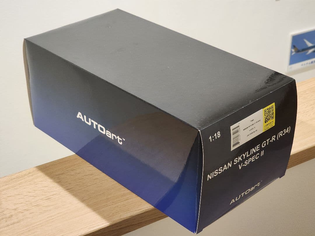 1/18 日産スカイラインGT-R(BNR34) AUTOart