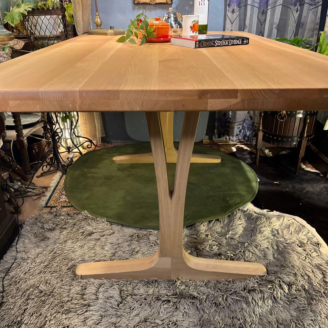 カリモク　オークソリッド　ダイニングテーブル ピュアオーク