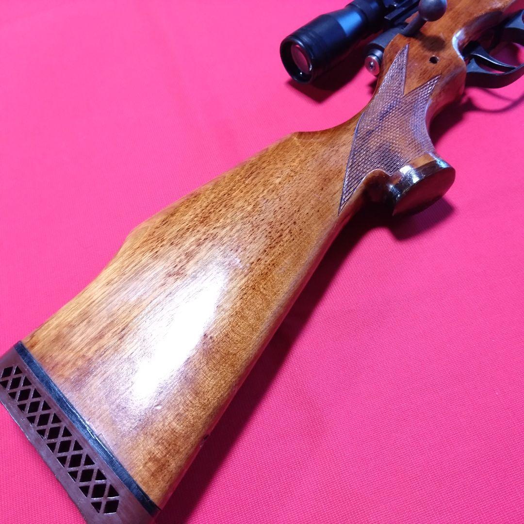 マルコシ スーパー9 プロ カスタム 木製ストック エアガン ライフル