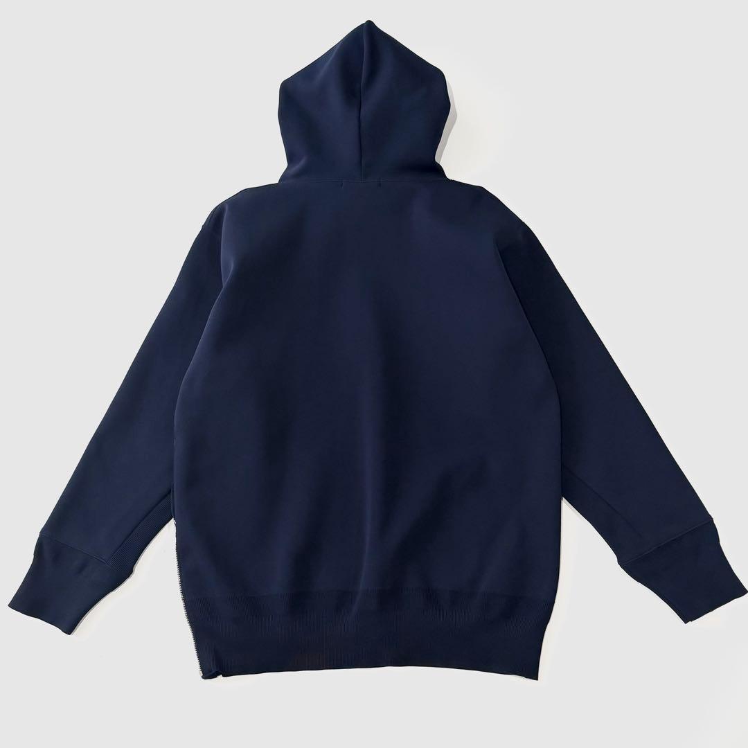 ESTNATION エストネーション ミラノリブ サイドジップ パーカー