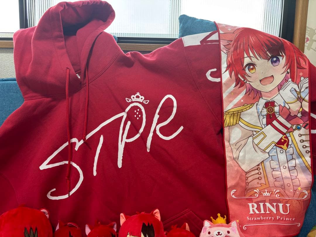 STPR RINU 莉犬くん　パーカー 本 キーホルダー缶バッジ等まとめ売り