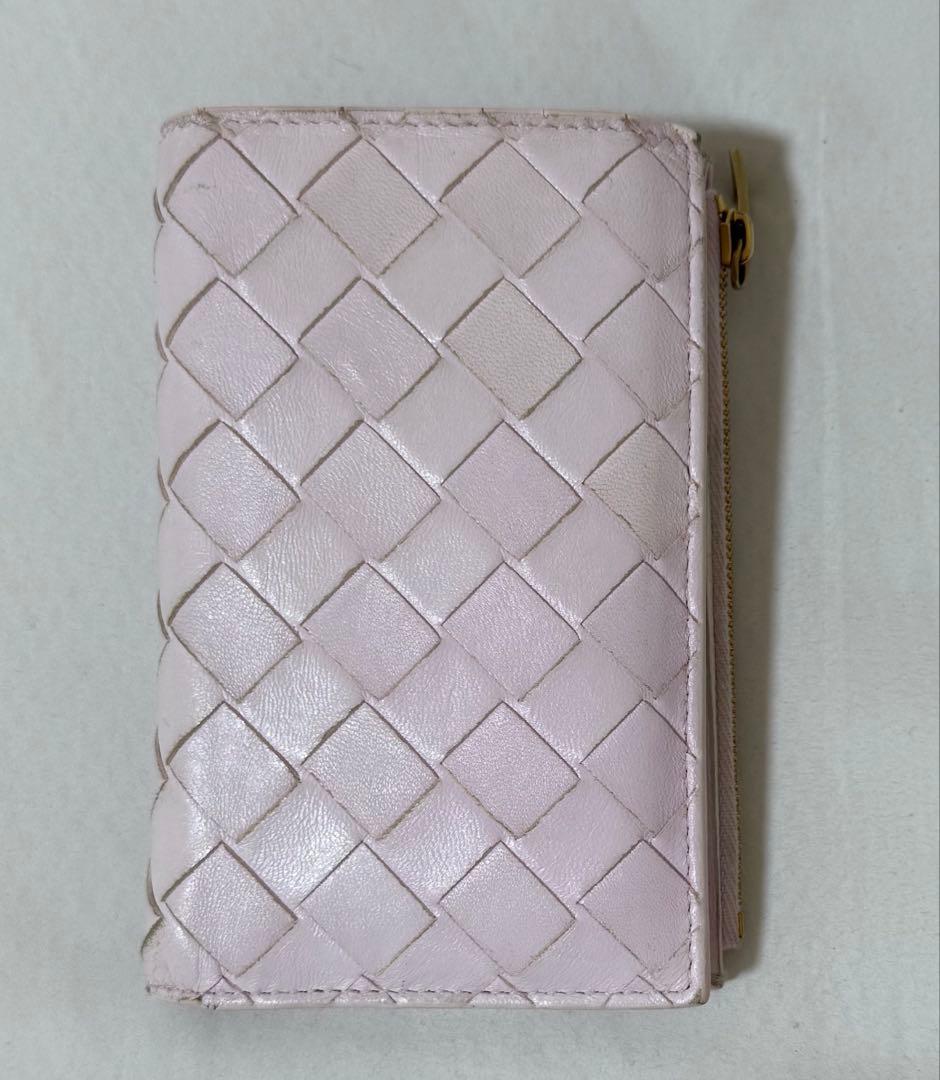ボッテガ・ヴェネタ　二つ折り財布　袋付き