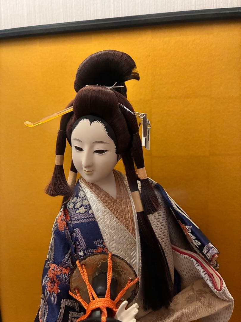博多人形 ガラスケース付き