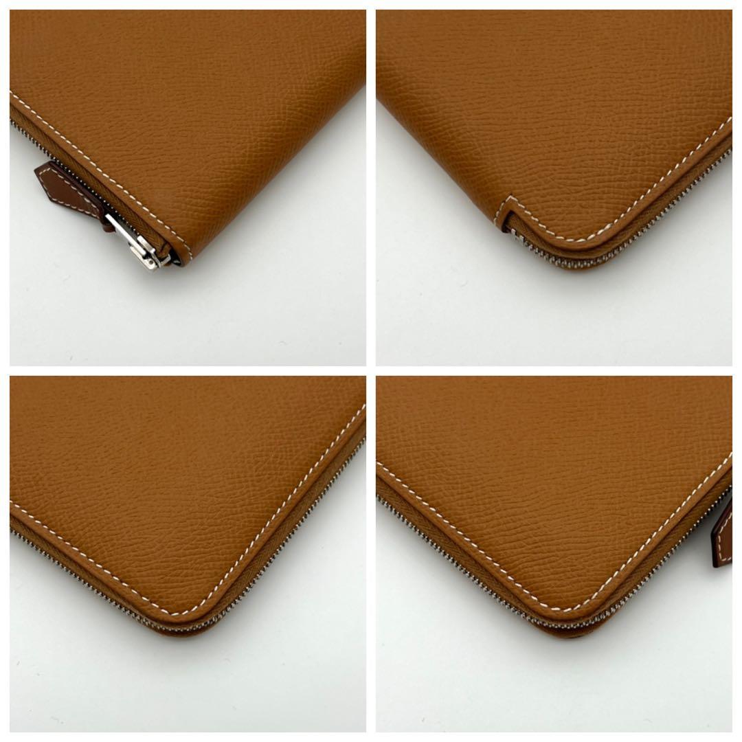 【新品仕様】 HERMS エルメス アザップ シルクイン コンパクト ゴールド