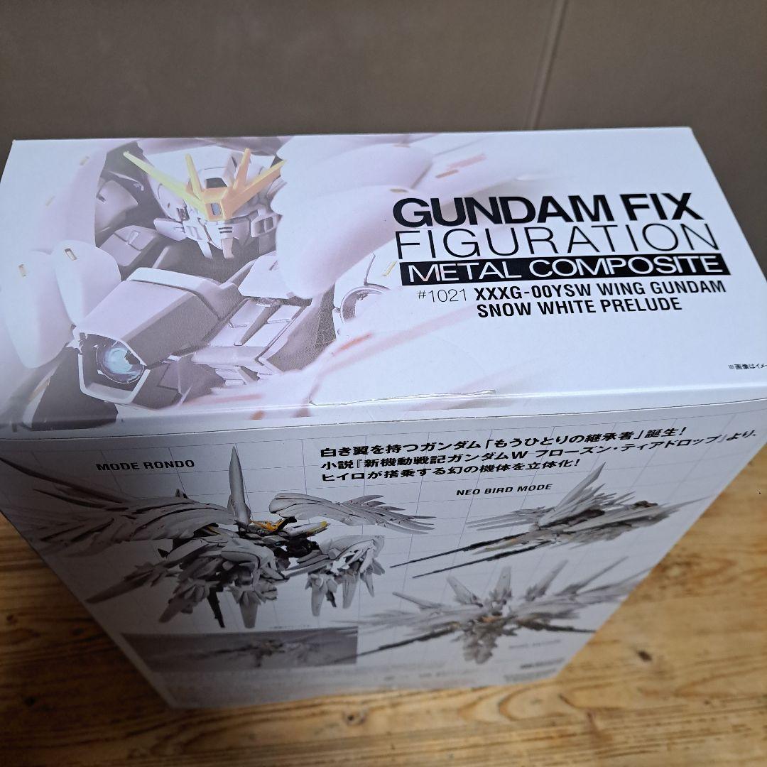 L COMPOSITE ウイングガンダムスノーホワイトプレリュード開封品