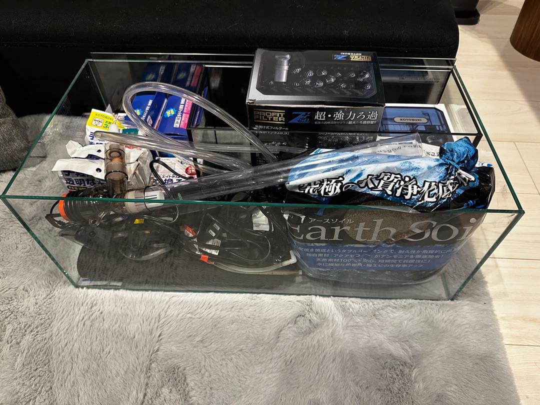 水槽セット　アクアリウム　熱帯魚