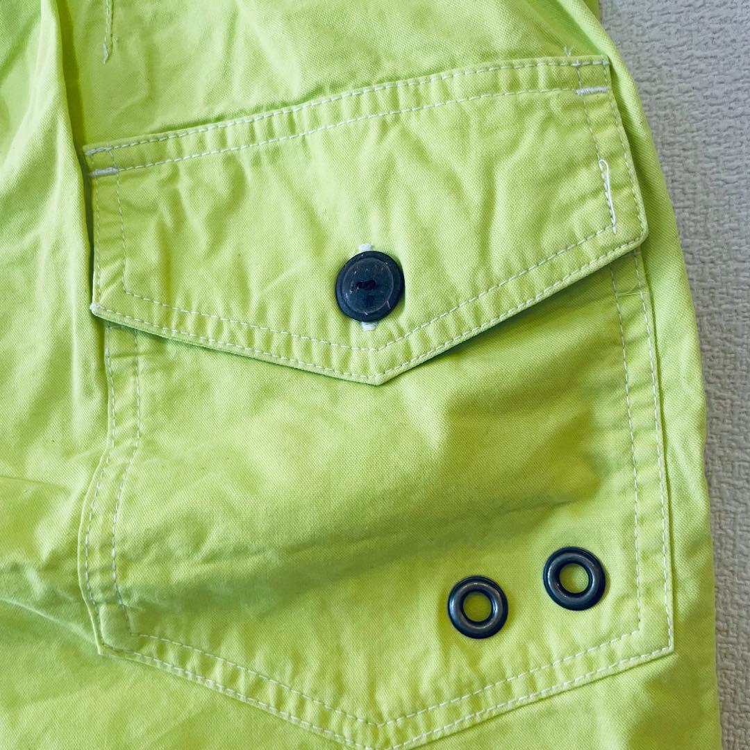 新品　ラルフローレン　街履きできるビンテージ感あふれる淡いレモンカラーショーツ