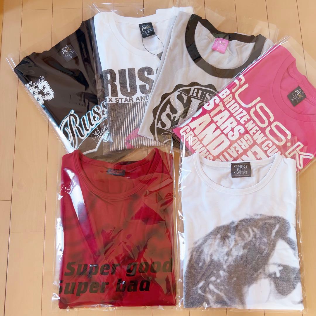 【新品未使用】山下智久 RUSS-K Tシャツ 計6枚セット　サイズ　S M L