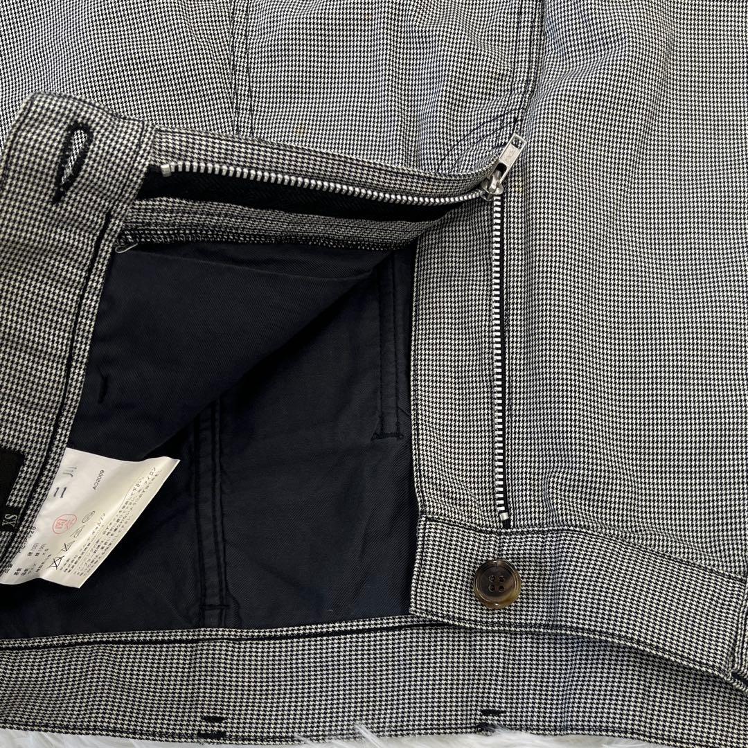 【美品】コムデギャルソン・サルエルパンツ・ペンギン・2010SS・千鳥格子柄