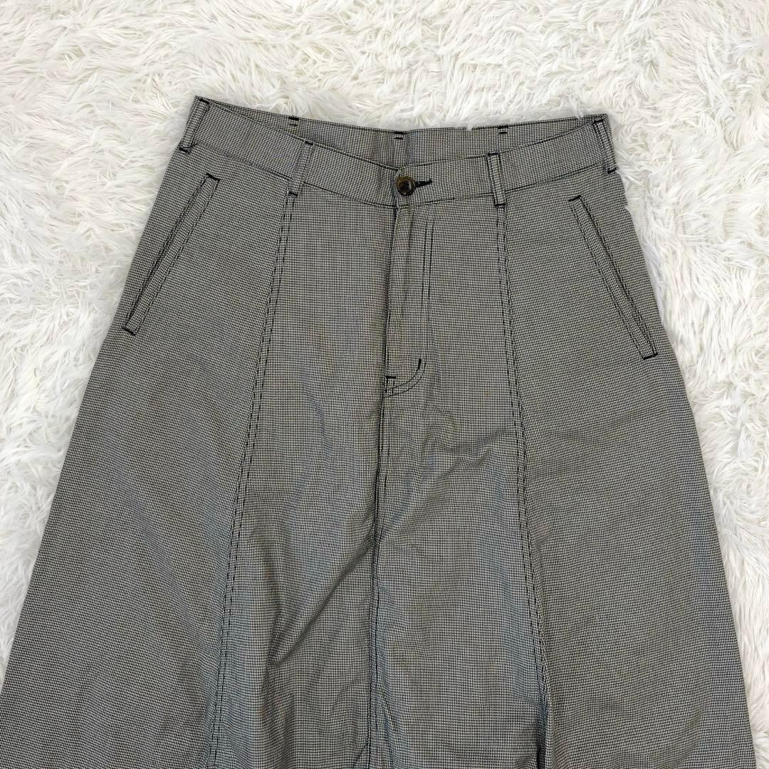 【美品】コムデギャルソン・サルエルパンツ・ペンギン・2010SS・千鳥格子柄