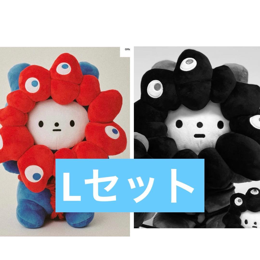 万博　ミャクミャク　きっこうちゃん　Lサイズぬいぐるみ　セット