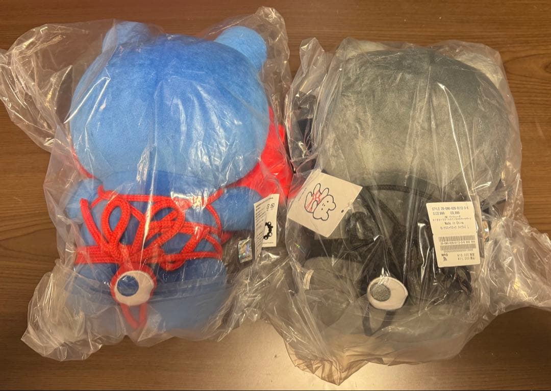 万博　ミャクミャク　きっこうちゃん　Lサイズぬいぐるみ　セット