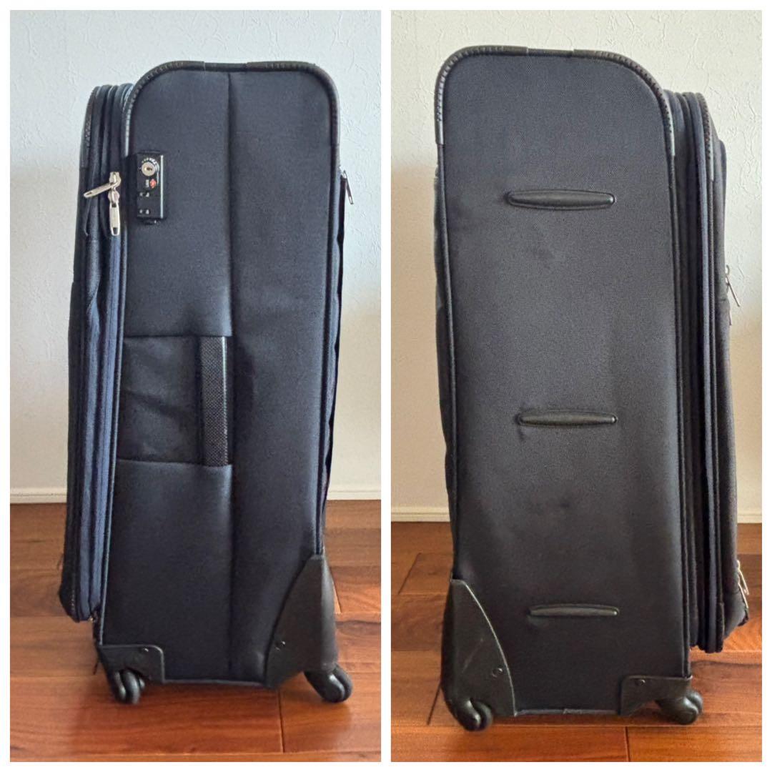 プラスワン ラゲッジ キャリーケース　TSAロック　大容量　超大型　スーツケース