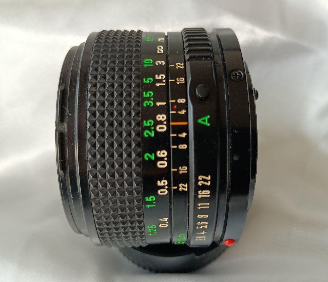 Canon FD 28mm f/2.8 レンズ