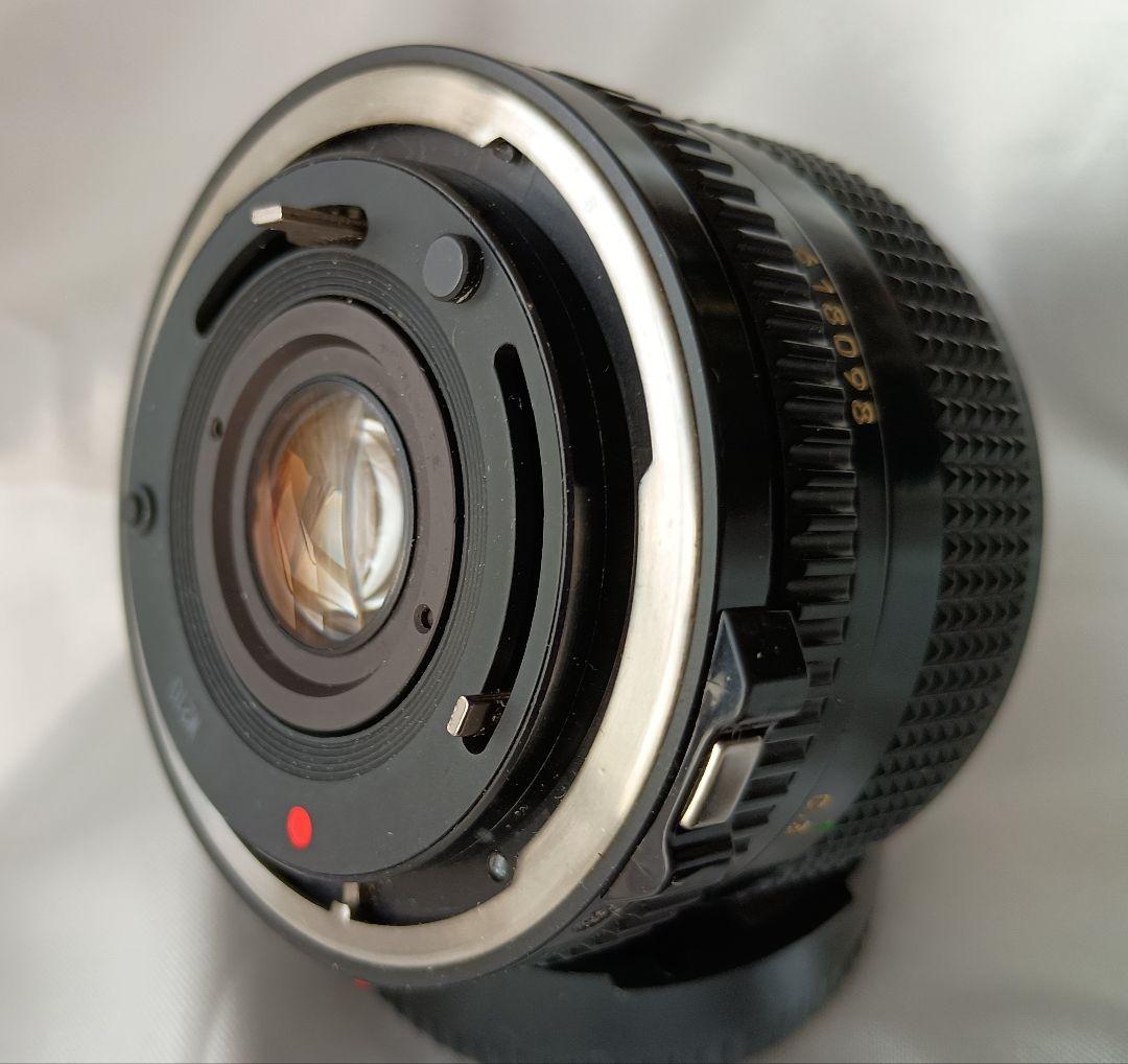 Canon FD 28mm f/2.8 レンズ