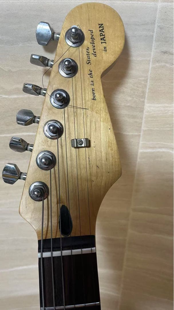 エレキギターborn in the states developed