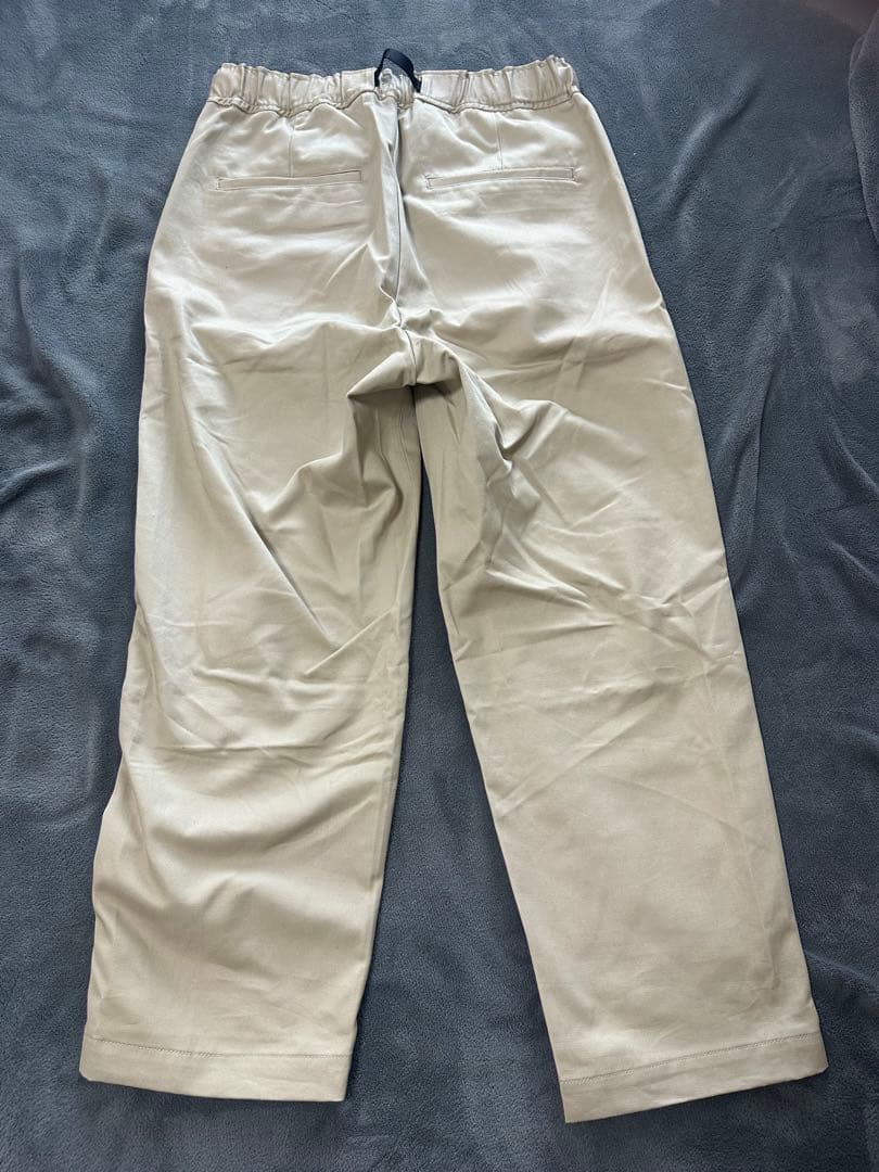 パンツ everyone belted easy pants BEIGE M