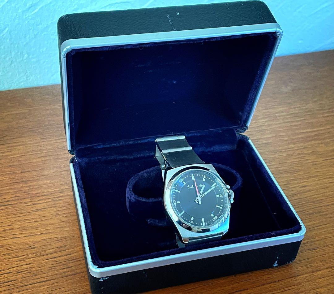 ポールスミスPaulsmithメンズ腕時計ケース付き