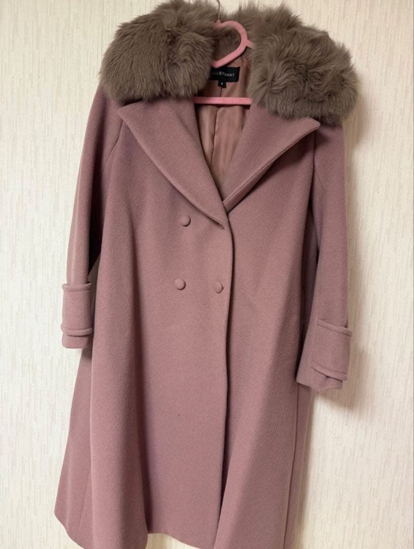 コリーンコート jillstuart ジルスチュアート ウール ファー