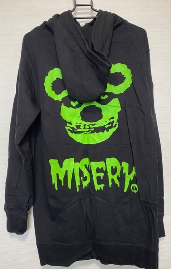 【美品】hide MISERY フード付きパーカー 黒