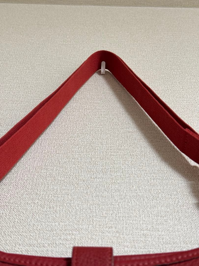 HERMES ロデオ レザー ゴールド ショルダーバッグ