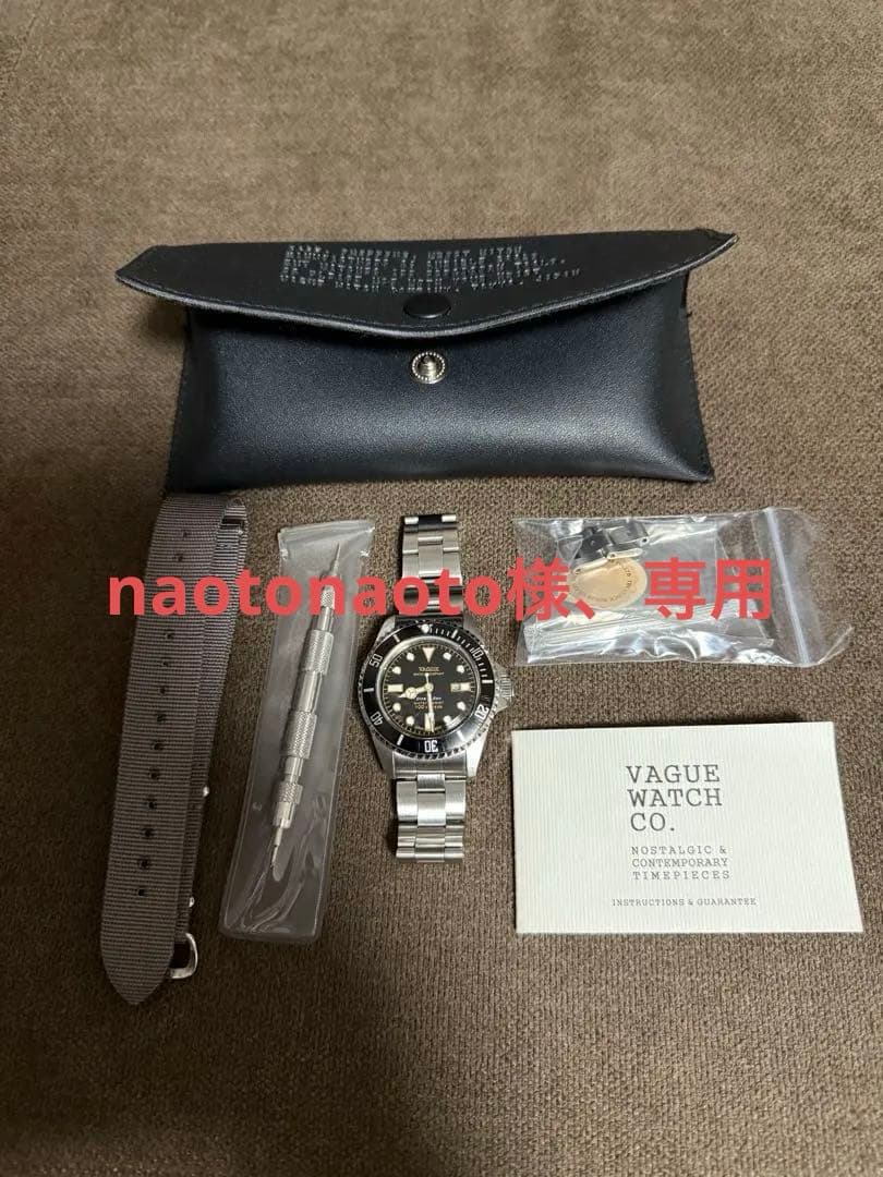 時計 VAGUE WATCH CO. Daivers Son