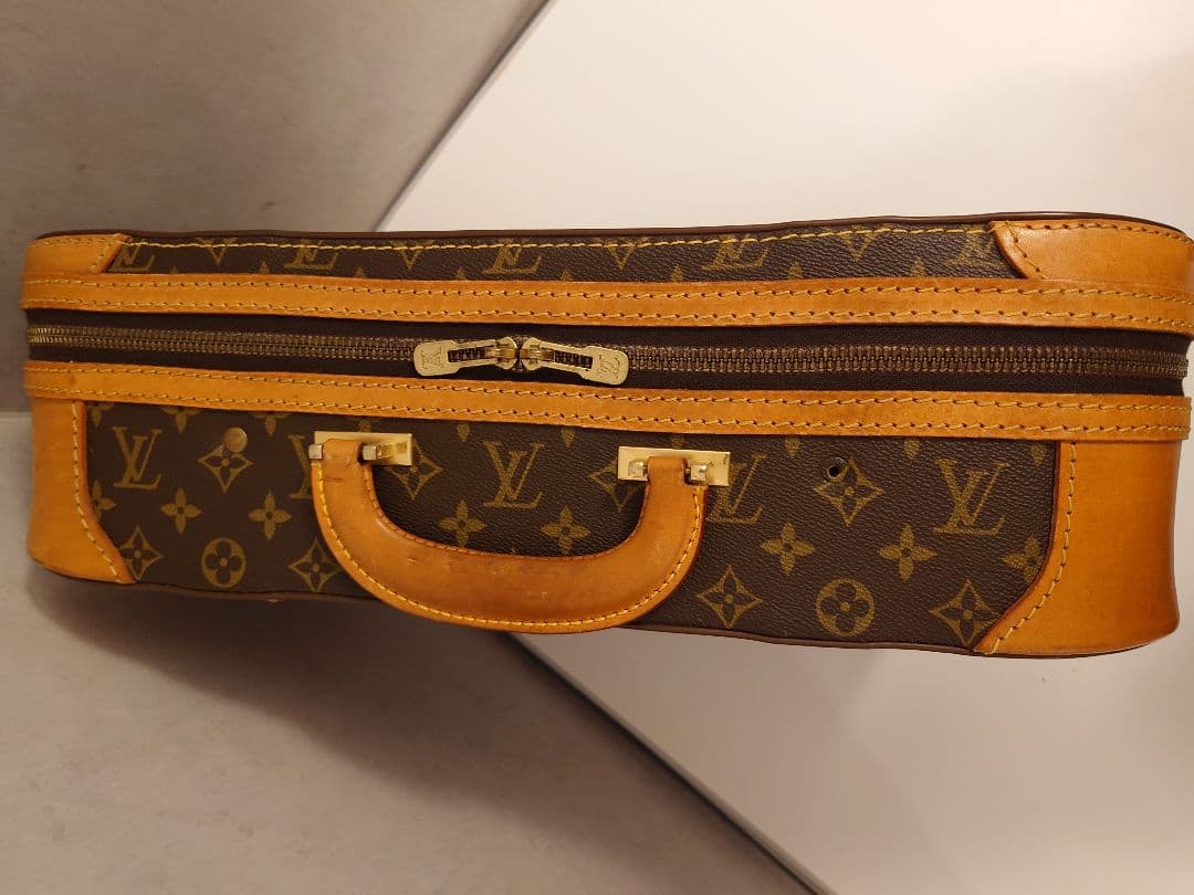 ルイヴィトン モノグラム ストラトス 50 M23238 レザー トランク