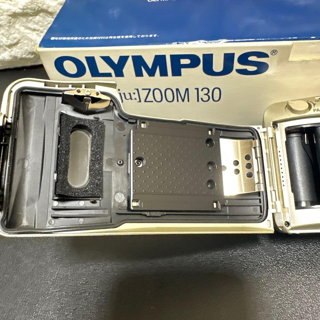 美品　OLYMPUS μ[mju:] ZOOM 130 動作確認済　元箱箱付き
