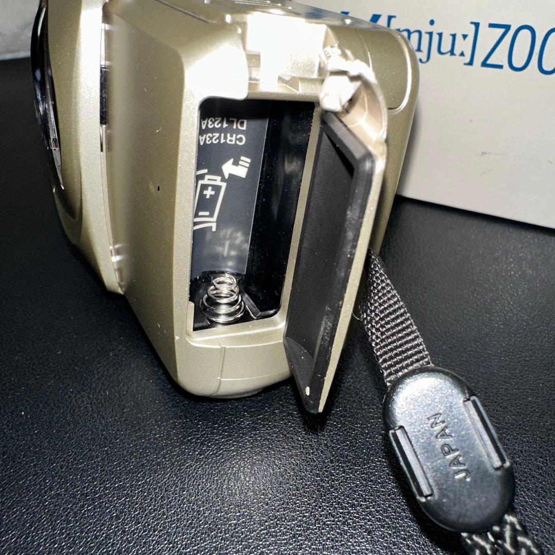 美品　OLYMPUS μ[mju:] ZOOM 130 動作確認済　元箱箱付き