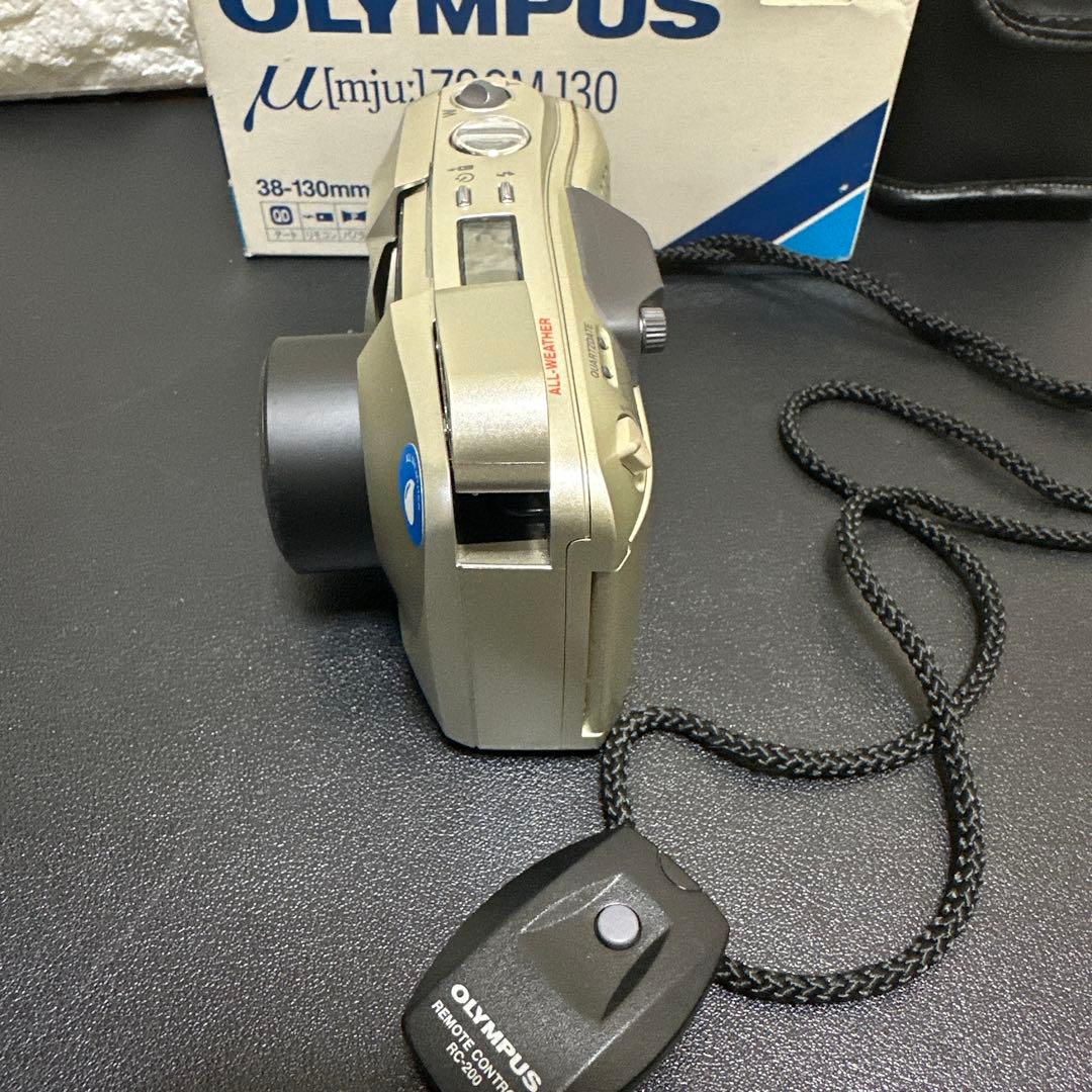 美品　OLYMPUS μ[mju:] ZOOM 130 動作確認済　元箱箱付き