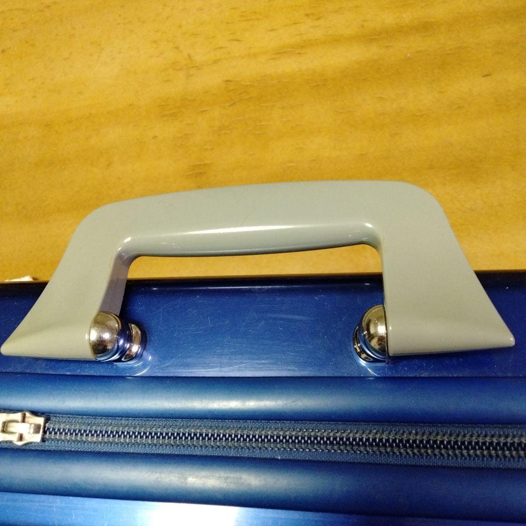 ゼロハリバートン　ポリカーボネート　青　ZEEO HALLIBURTON