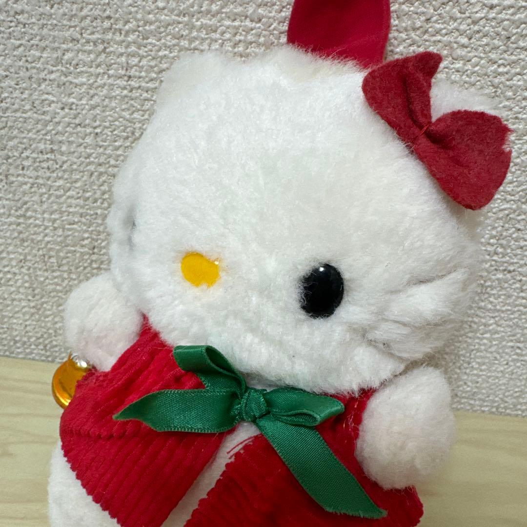 レア　レトロ　サンリオ　ハローキティ　クリスマス　ぬいぐるみ　日本製