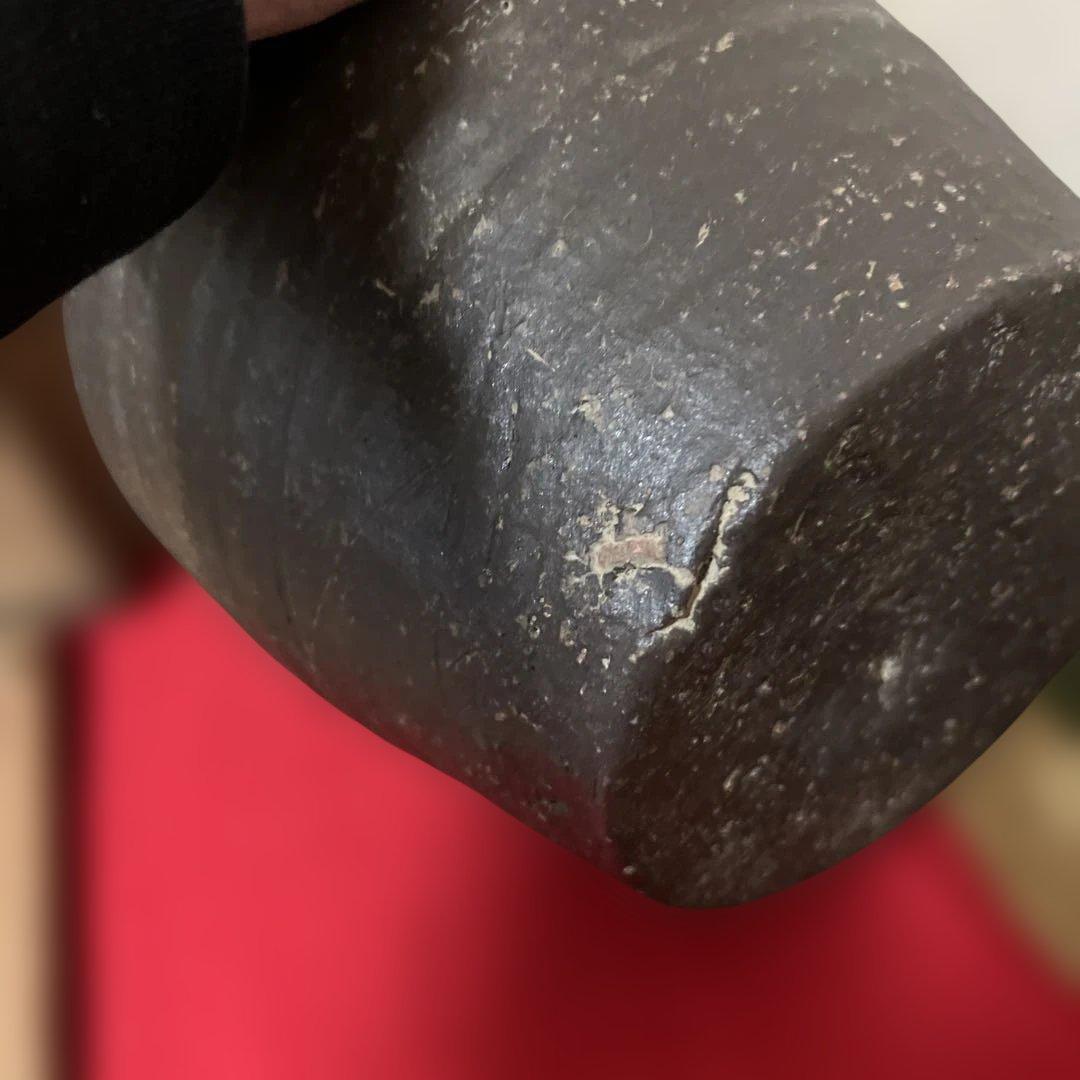 江戸時代　古備前焼　味深い逸品　素朴な味わいがある壺