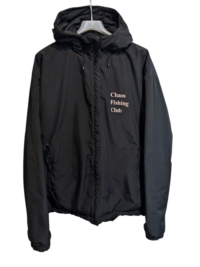 Chaos Fishing Club ブラック 中綿入り、リバーシブル