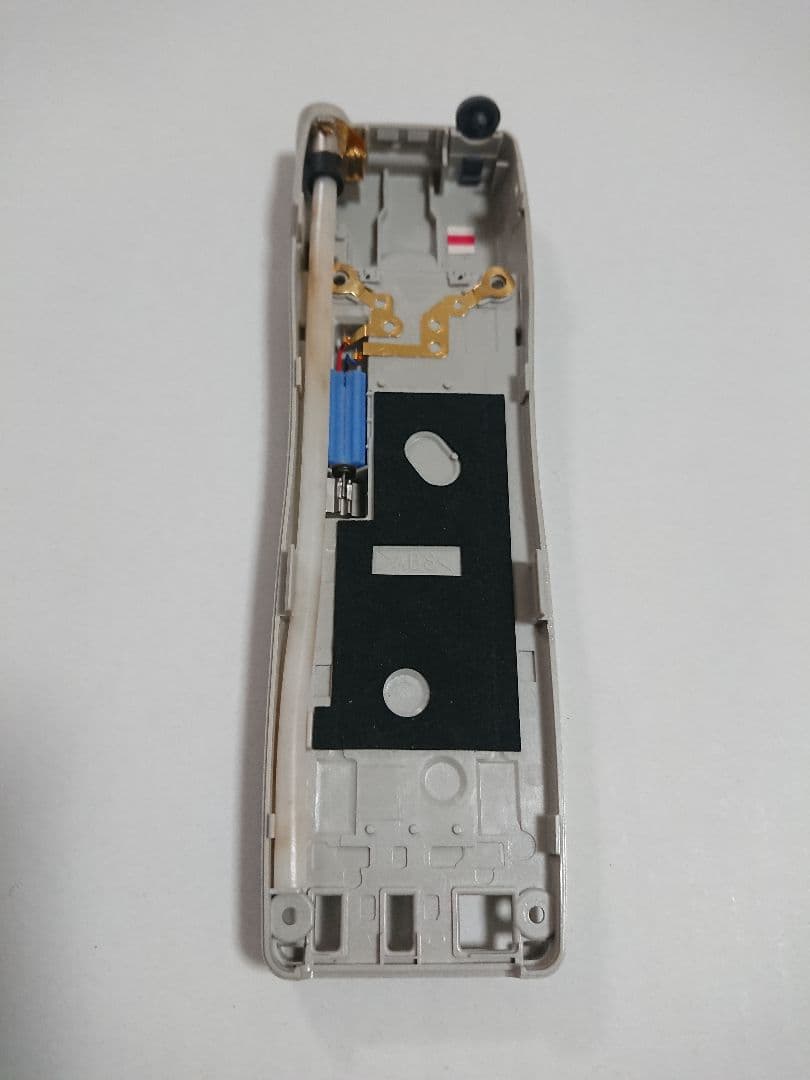 【平成レトロ】ドコモガラケー ドコモP101 シャンパンゴールド 予備パーツ付き