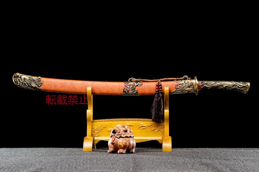 キリン清刀-高性能マンガン鋼   古兵器 武具　刀装具　日本刀　模造刀 居合刀