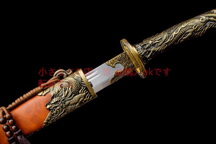 キリン清刀-高性能マンガン鋼   古兵器 武具　刀装具　日本刀　模造刀 居合刀