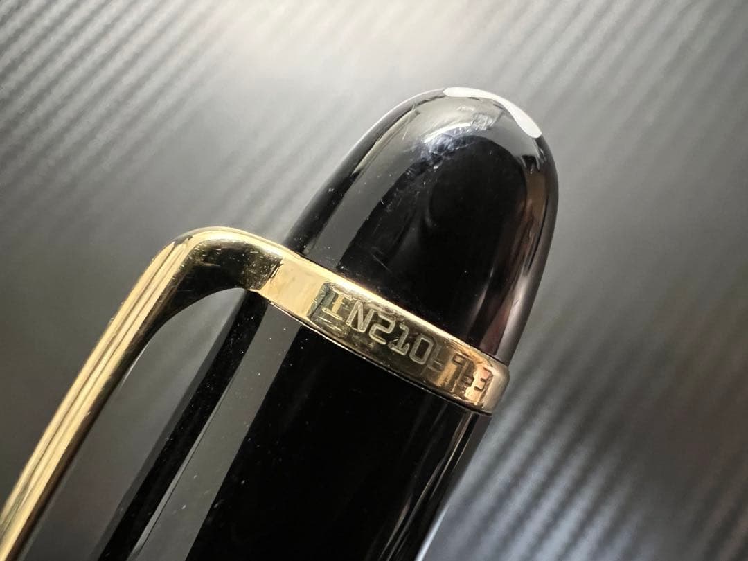 モンブラン 美品 145 クラシック ブラック M 中字 万年筆