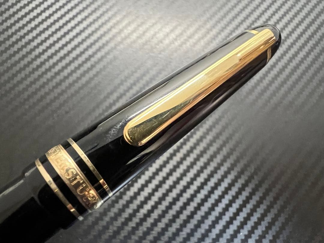 モンブラン 美品 145 クラシック ブラック M 中字 万年筆