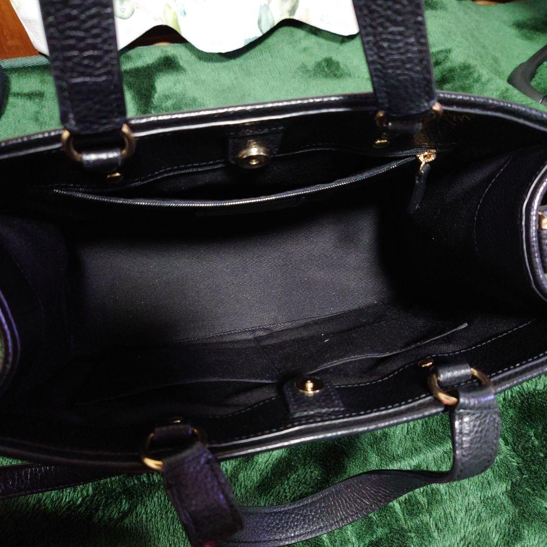 COACH 黒 2way ショルダーバッグ