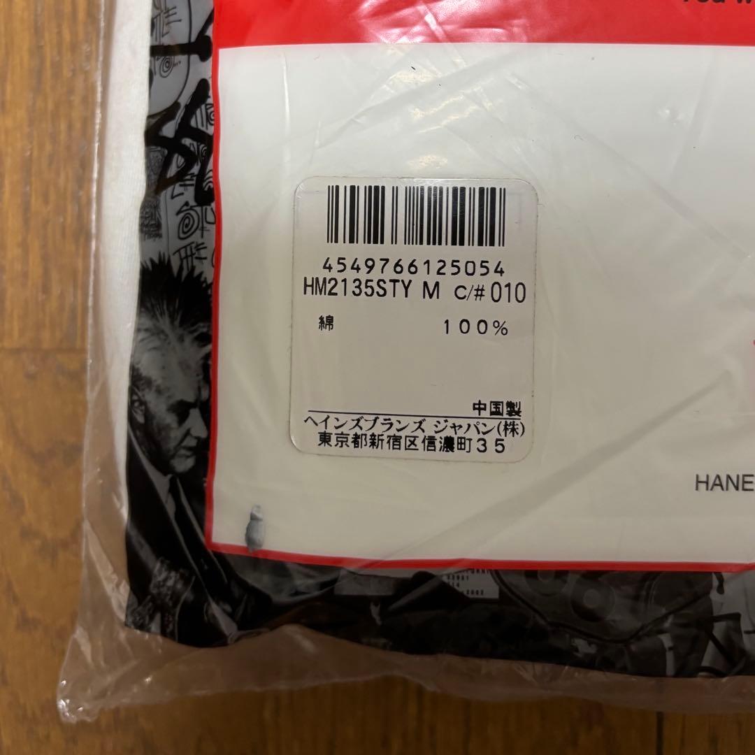 【販売終了】Stussy Hanes Tシャツ Mサイズ 100%コットン