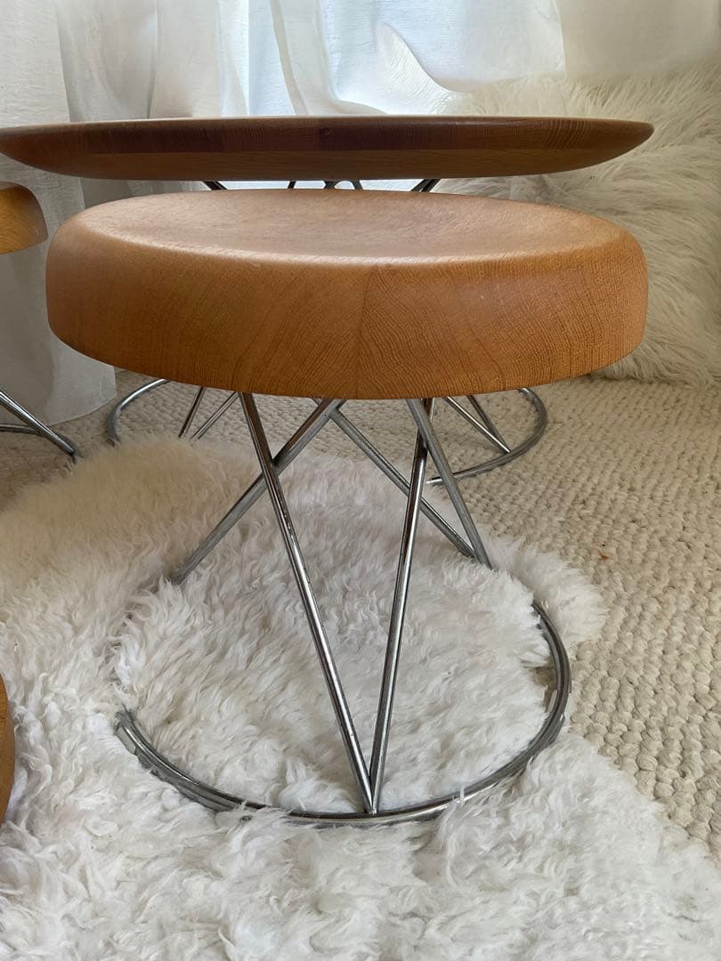 柳宗理　紋次郎　チェア　④