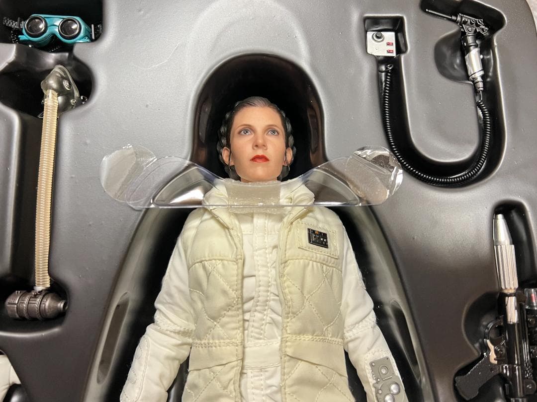 ホットトイズ ムービーマスターピース スターウォーズ 帝国の逆襲 レイア ホス版