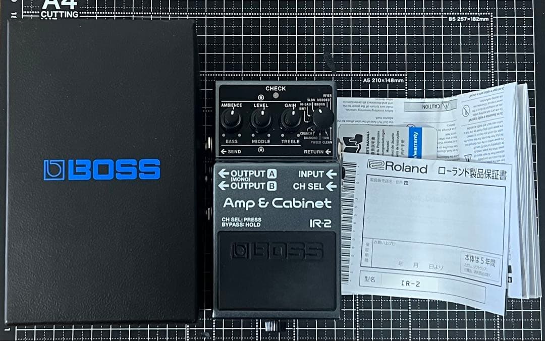 BOSS IR 2 Amp Cabinet アンプシュミレータ ー エフェクター