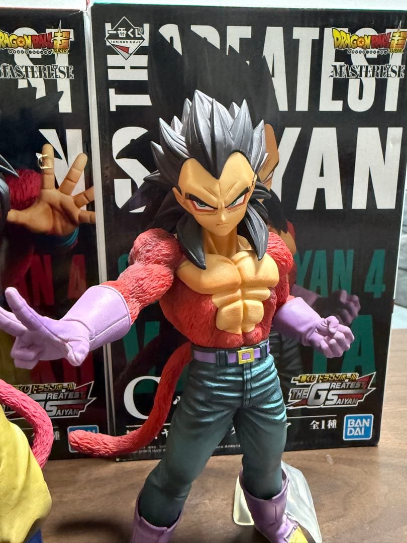 1番くじ　ドラゴンボール THE GREATEST SAIYAN 3体セット