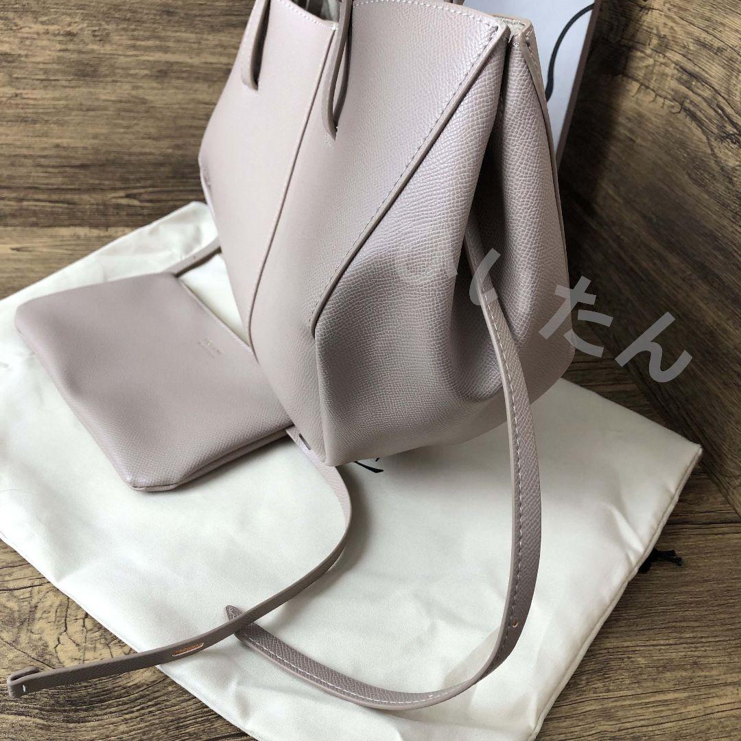 美品！POLÈNE シムミニ 2way トートバッグ ハンドバッグ
