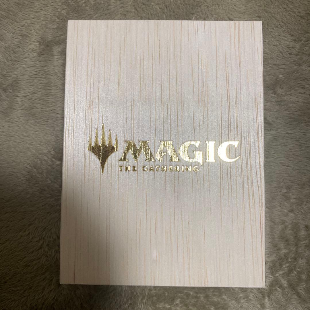 え*む様 MTG 手掛かり　ステンレストークン　木箱付き