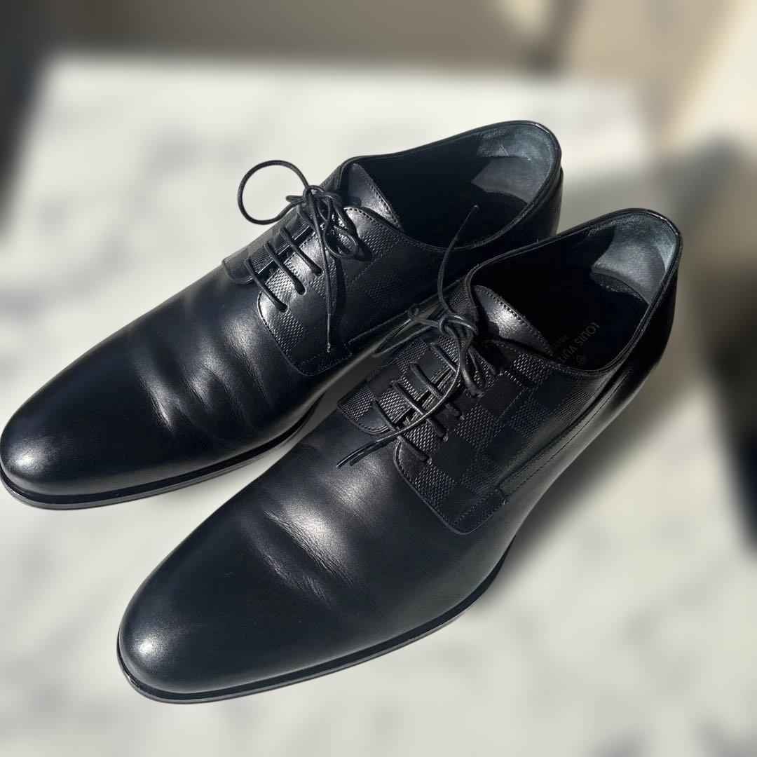 LOUIS VUITTON ダミエ　レザー ドレスシューズ　スニーカー　ビジネス